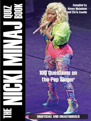 cover image of The Nicki Minaj Quiz Book
